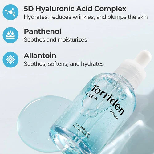 Torriden DIVE-IN Low Molecule Hyaluronic Acid Serum 50ml