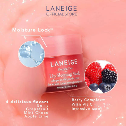 Laneige Lip Sleeping Mask EX (4 Flavors)