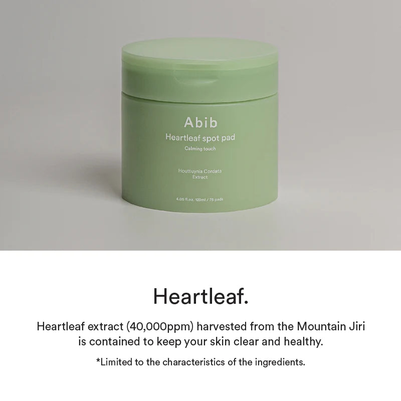 Abib Heartleaf Spot Pad Calming Touch (80 pads)