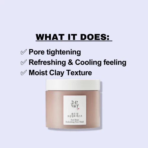 Beauty of Joseon Red Bean Refreshing Pore Mask 140ml