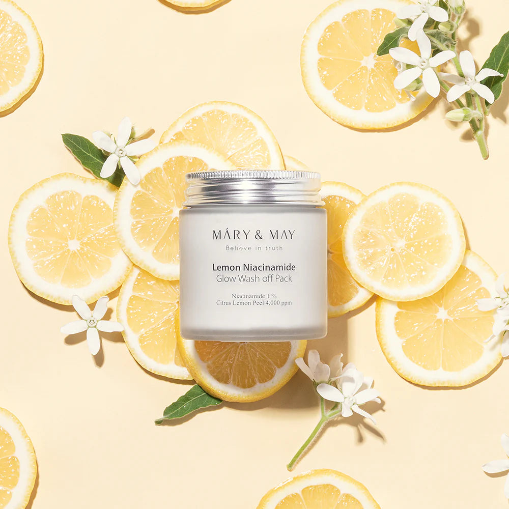 Mary&May Lemon Niacinamide Glow Wash Off Pack 125ml