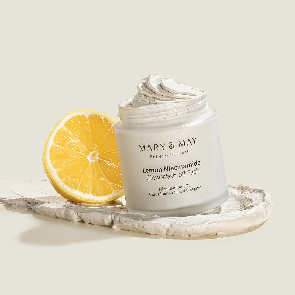 Mary&May Lemon Niacinamide Glow Wash Off Pack 125ml