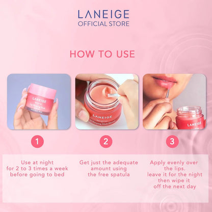 Laneige Lip Sleeping Mask EX (4 Flavors)