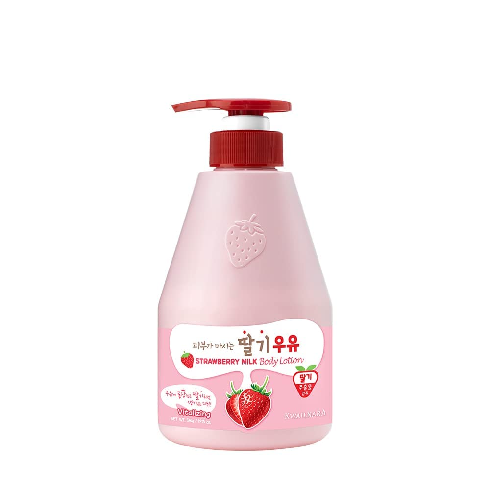 WELCOS KWAILNARA Strawberry Milk Body Lotion 560g