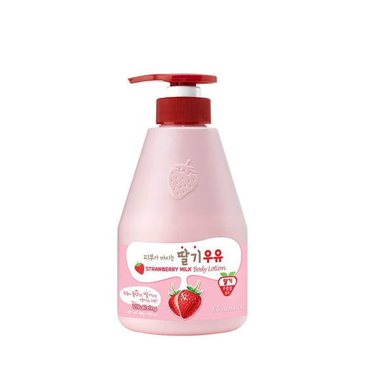 WELCOS KWAILNARA Strawberry Milk Body Lotion 560g