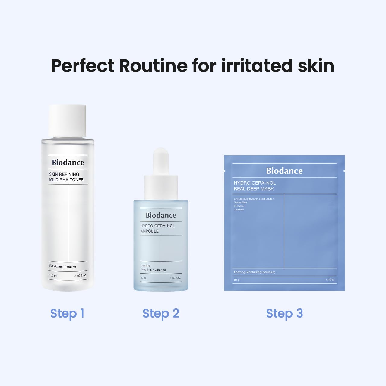 BIODANCE Hydro Cera-nol Real Deep Mask (Choose 1 or 4 Masks)