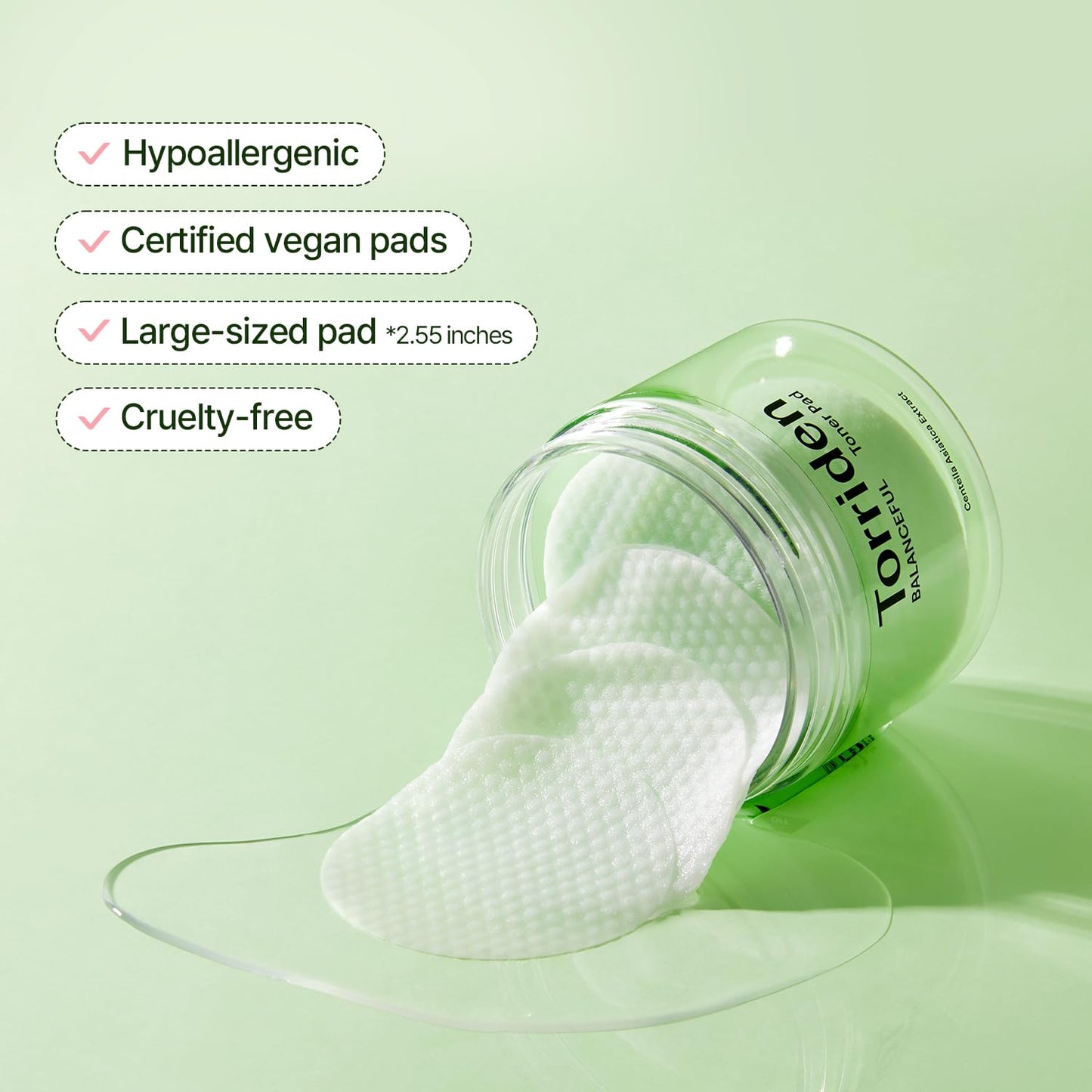 Torriden Balanceful Cica Toner Pads (60 Count)
