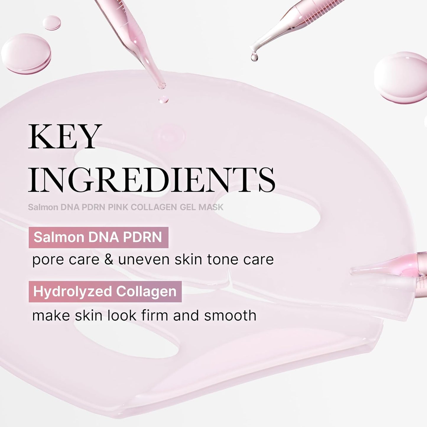 Medicube Salmon DNA PDRN Pink Collagen Jelly Gel Mask 4ea