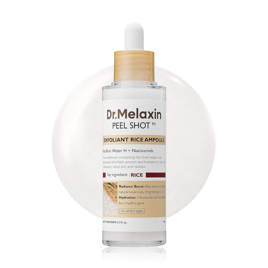 Dr.Melaxin Peel Shot Exfoliating White Rice Ampoule 80ml