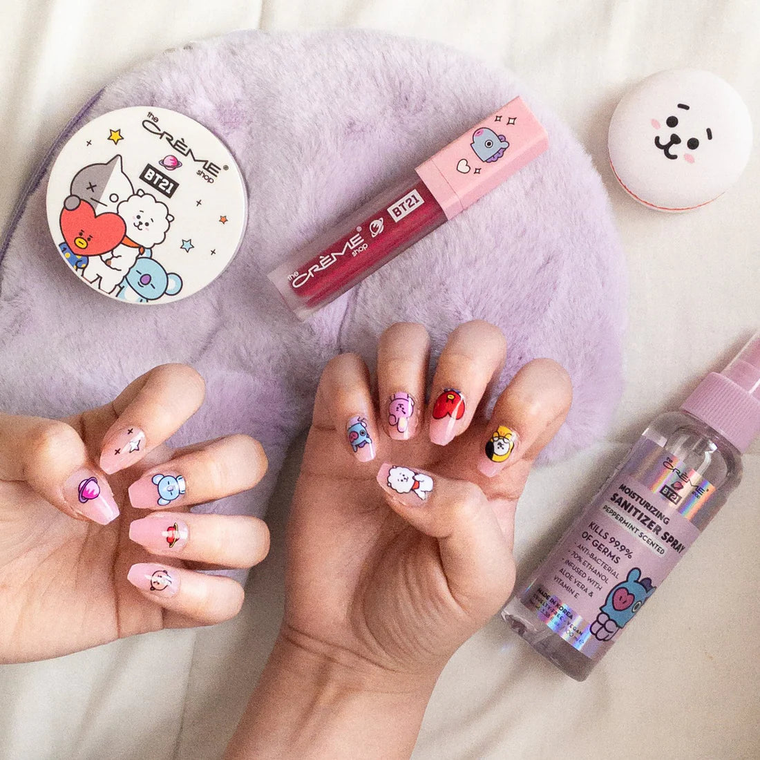 The Crème Shop | BT21: UNIVERSTAR Gel Nail Strips (Set of 35)