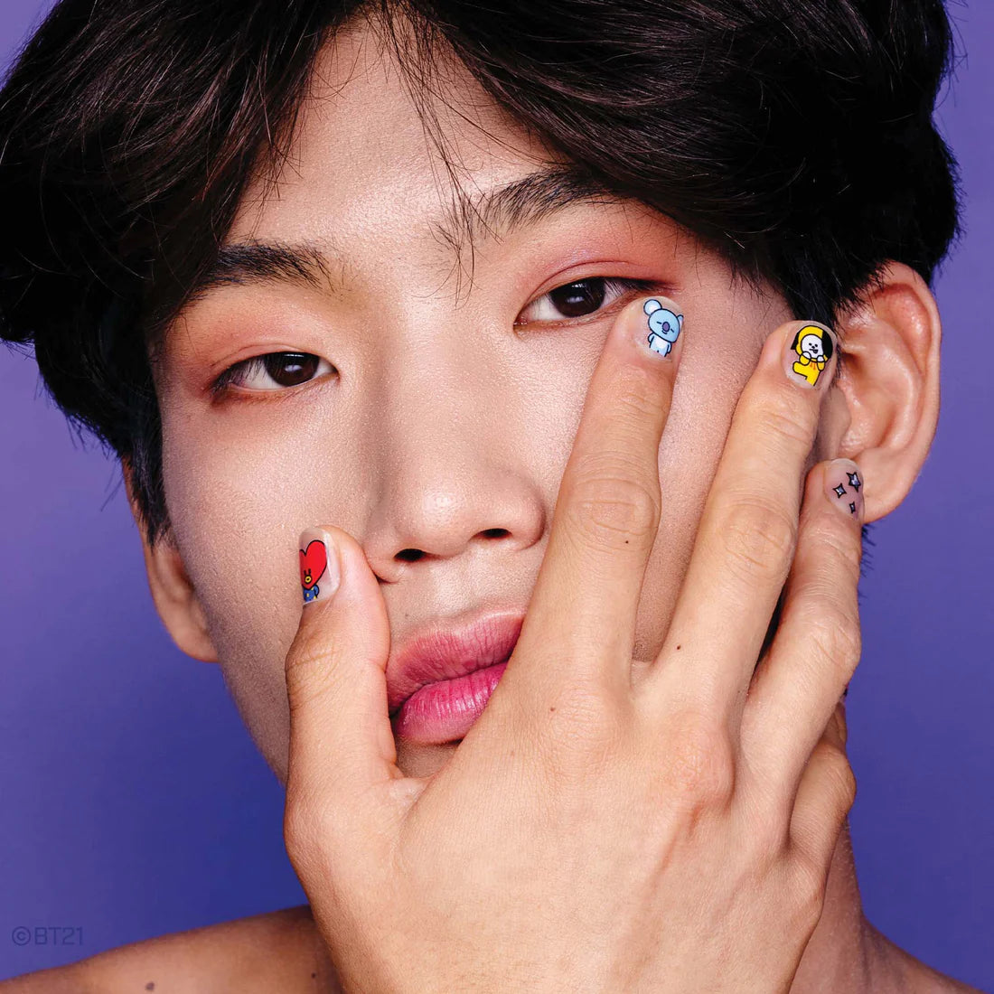 The Crème Shop | BT21: UNIVERSTAR Gel Nail Strips (Set of 35)