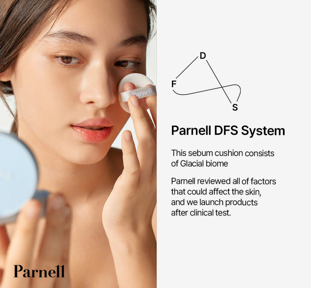 Parnell Glacial Biome Water No-Sebum Cushion 10g