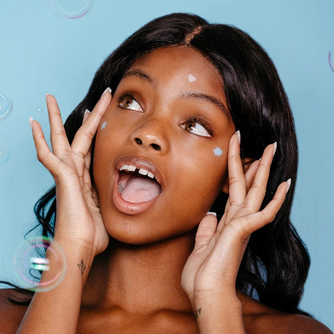 The Crème Shop Cotton Candy Skin - Hydrocolloid Acne Patches | Infused with Aloe Vera + Tea Tree