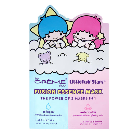 The Crème Shop Little Twin Stars Fusion Essence Mask Collagen and Watermelon