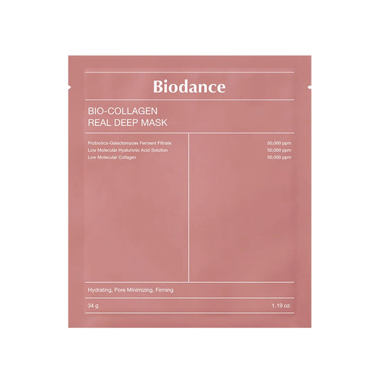 BIODANCE Bio-Collagen and Hydro Cera-nol Real Deep Mask comparison