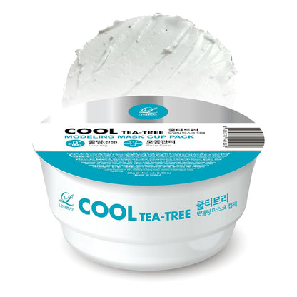 Lindsay Modeling Mask Cup Pack - Cool Tea-tree, Charcoal, Collagen, Vitamin 28g