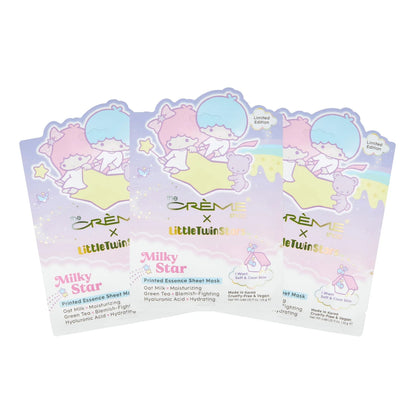 The Crème Shop Little Twin Stars Milky Star Printed Essence Sheet Mask
