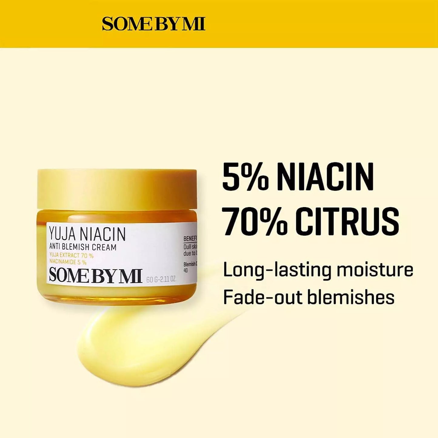 SOMEBYMI Yuja Niacin Anti-Blemish Cream 60g
