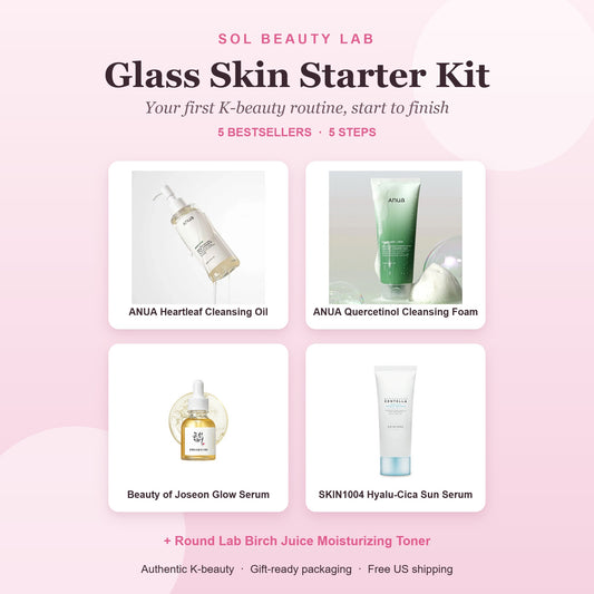 Glass Skin Starter Kit – what's inside the Sol Beauty Lab Korean skincare gift set