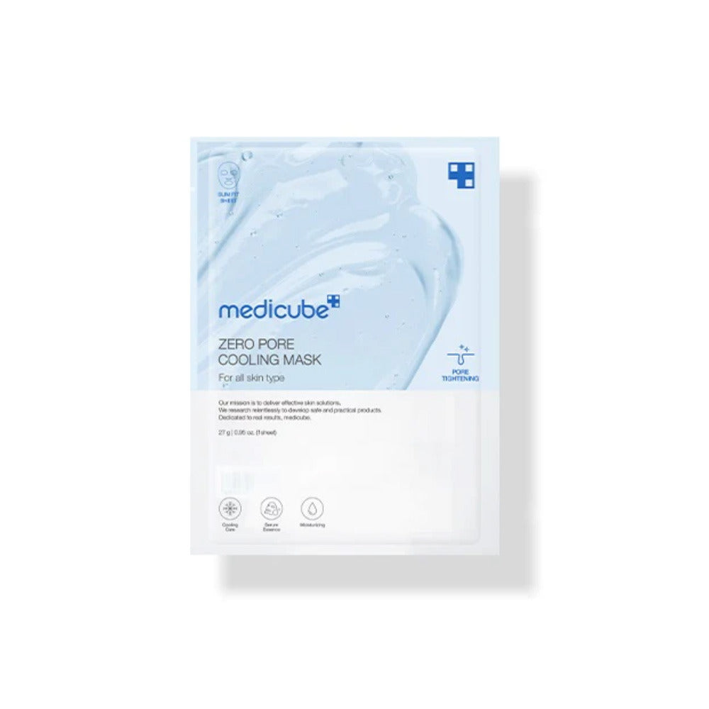 Medicube Zero Pore Cooling Mask – included in the Mask Night Sampler Kit