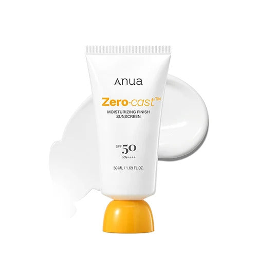 ANUA Zero-Cast Moisturizing Finish Sunscreen 50ml – included in the Daily Defense SPF Kit